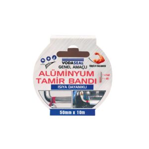 Vodaseal Alüminyum Tamir Bandı 50 mm x 10 mt Isıya Dayanıklı