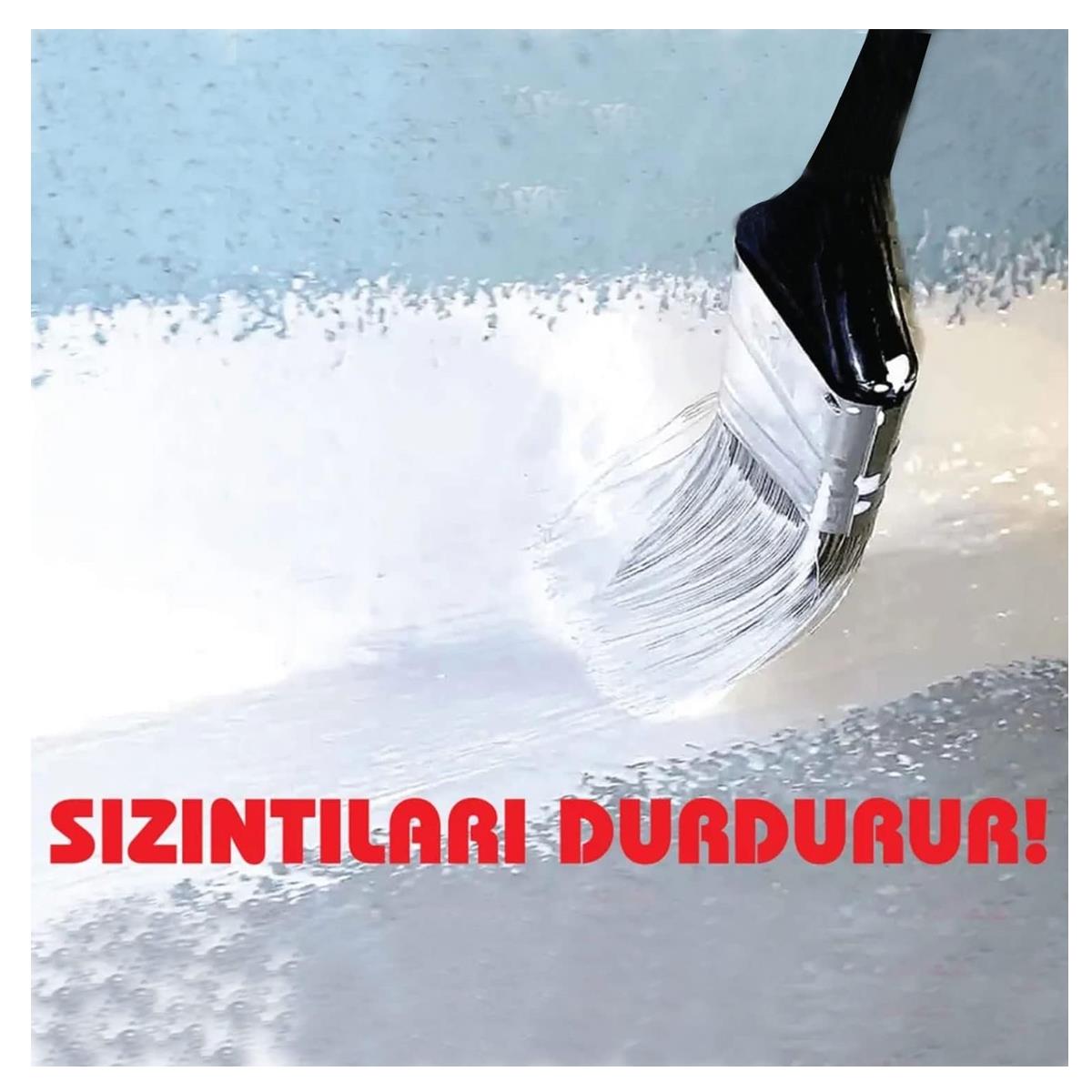 Vodaseal Leak Fix Liquid Sıvı Kauçuk Kaplama 800 gr Beyaz - Görsel 3