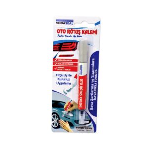 Vodaseal Araç Oto Rötuş Çizik Kalemi Metalik Gümüş Boya Kalemi
